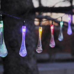 Best deal 😍 Patriot Lighting® 15' 9" 20-Light Droplet Solar-Powered LED String Light 🔥 -Patriot Lighting Sales 3460657 ALT1