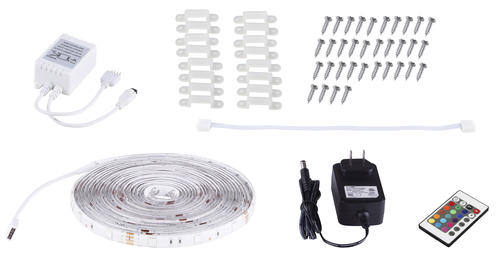 New ❤️ Patriot Lighting™ 18' RGB LED Indoor/Outdoor Tape Light 🥰 3 New ❤️ Patriot Lighting™ 18' RGB LED Indoor/Outdoor Tape Light 🥰