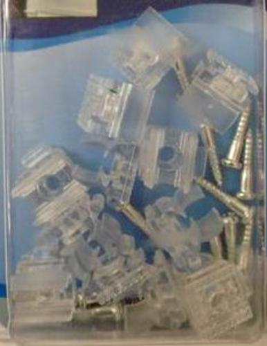 Wholesale 🎁 Patriot Lighting® Clear Rope Light Clips - 12 Pk 👏 3 Wholesale 🎁 Patriot Lighting® Clear Rope Light Clips - 12 Pk 👏