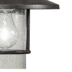 New 🤩 Patriot Lighting® Elegant Home Miner Bronze 1-Light Mini Pendant ✔️ -Patriot Lighting Sales 34672 Glass Closeup