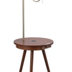 Outlet ⌛ Patriot Lighting® Marcie End Table Floor Lamp 🔔