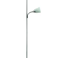 Budget 🎉 Patriot Lighting® Stacey Brushed Nickel Mother Daughter Floor Lamp ⭐
