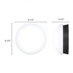 Best Pirce 😉 Patriot Lighting® Brady II Bronze Integrated LED Flush Mount Ceiling Light 🔥 -Patriot Lighting Sales 3482119 Alt3