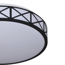 Top 10 🔔 Patriot Lighting® Criss Black Integrated LED Flush Mount Ceiling Light 🧨 -Patriot Lighting Sales 3482121 Alt2