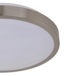Best reviews of 🥰 Patriot Lighting® Lato Satin Nickel Integrated LED Flush Mount Ceiling Light ✨ -Patriot Lighting Sales 3482124 Alt2