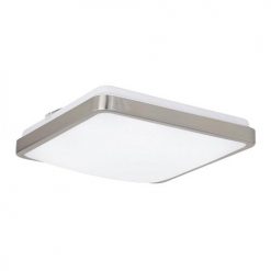 Cheap ✨ Patriot Lighting® Kriti Satin Nickel Integrated LED Flush Mount Ceiling Light ⭐ -Patriot Lighting Sales 3482126 Alt1