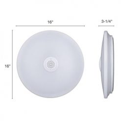 Top 10 💯 Patriot Lighting® Clef White Integrated LED Bluetooth® Speaker Flush Mount Ceiling Light 🧨 14 Top 10 💯 Patriot Lighting® Clef White Integrated LED Bluetooth® Speaker Flush Mount Ceiling Light 🧨 -Patriot Lighting Sales 3482128 Alt4