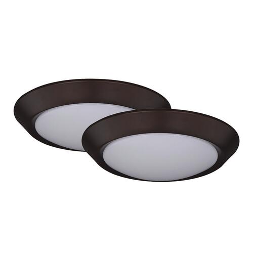 Promo 🎁 Patriot Lighting® Fulton Bronze Integrated LED Flush Mount Ceiling Light 2-Pack ✨ 9 Promo 🎁 Patriot Lighting® Fulton Bronze Integrated LED Flush Mount Ceiling Light 2-Pack ✨ - Image 7