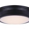Brand new 😍 Patriot Lighting® Otis Matte Black Integrated LED Flush Mount Ceiling Light 🌟 -Patriot Lighting Sales 3482148 P