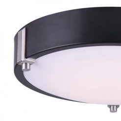 Coupon 🧨 Patriot Lighting® Maeve Matte Black/Brushed Nickel Integrated LED Flush Mount Ceiling Light 👍 6 Coupon 🧨 Patriot Lighting® Maeve Matte Black/Brushed Nickel Integrated LED Flush Mount Ceiling Light 👍 -Patriot Lighting Sales 3482150 P detail