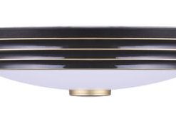 Hot Sale 🌟 Patriot Lighting® Lyra Rubbed Bronze Integrated LED Flush Mount Ceiling Light ⌛ -Patriot Lighting Sales 3482152 P SIDE OFF