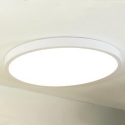 Outlet ❤️ Patriot Lighting® 2400 Lumen 19" Round LED Flat Panel Light ⭐ -Patriot Lighting Sales 3482198 SC1