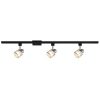 Cheap 👍 Patriot Lighting® Almora 3-Light Black & Silver Halogen Track Lighting Set 🌟 -Patriot Lighting Sales 349 0501 P