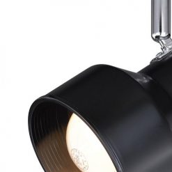 New ✨ Patriot Lighting® Step Cylinder 1-Light Black Track Lighting Head 🤩 -Patriot Lighting Sales 349 0505 FG