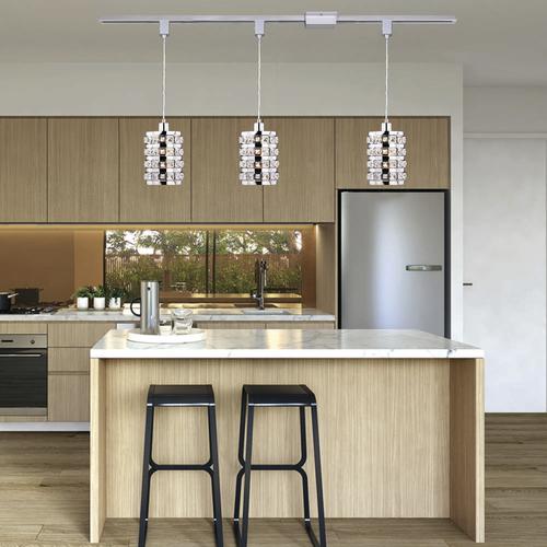 Buy 💯 Patriot Lighting® Weber Chrome 1-Light Track Lighting Pendant 🎉 5 Buy 💯 Patriot Lighting® Weber Chrome 1-Light Track Lighting Pendant 🎉 - Image 3