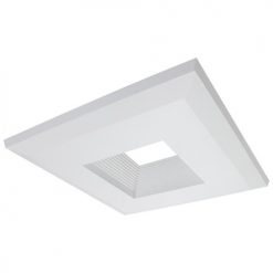 Cheapest 👍 Patriot Lighting® 5" & 6" Recessed White Baffle Square Trim For Downlight 🎉