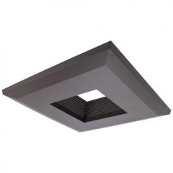 Cheap 🎉 Patriot Lighting® 5" & 6" Recessed Bronze Baffle Square Trim For Downlight 😍