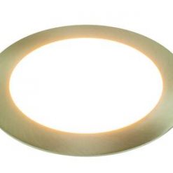 Cheapest ⌛ Patriot Lighting® 6" Integrated LED Ultra-Thin Brushed Nickel Round Downlight 😍 -Patriot Lighting Sales 349 1354 P MainON