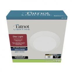 Outlet 🔥 Patriot Lighting® 4" LED Disc Downlight 🎁 5 Outlet 🔥 Patriot Lighting® 4" LED Disc Downlight 🎁 -Patriot Lighting Sales 349 1387 Box