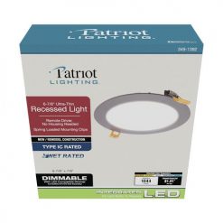 Buy ⭐ Patriot Lighting® 6-7/8" LED Bronze Ultra-Thin Downlight ❤️ 9 Buy ⭐ Patriot Lighting® 6-7/8" LED Bronze Ultra-Thin Downlight ❤️ -Patriot Lighting Sales 349 1392 Box