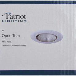 Best Sale 😀 Patriot Lighting® 6" Open Trim 🔥 -Patriot Lighting Sales 349 2912 Alt3
