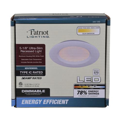 Best deal 🌟 Patriot Lighting® 4" 60W Equivalent Dimmable Integrated LED Ultra-Thin Downlight 🧨 7 Best deal 🌟 Patriot Lighting® 4" 60W Equivalent Dimmable Integrated LED Ultra-Thin Downlight 🧨 - Image 5