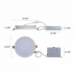 Top 10 🥰 Patriot Lighting® 6-3/4" Integrated LED High Output Ultra-Thin Downlight ❤️ -Patriot Lighting Sales 3492135 Alt3
