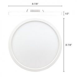 Cheapest ✨ Patriot Lighting® 8-7/8" LED Flat Panel Ultra-Thin Downlight 😀 10 Cheapest ✨ Patriot Lighting® 8-7/8" LED Flat Panel Ultra-Thin Downlight 😀 -Patriot Lighting Sales 351 0027 Dimensions