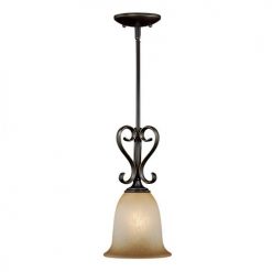 Brand new ❤️ Patriot Lighting® Mavis Oil Brushed Bronze With Gold Accent 1-Light Mini Pendant 🔥