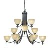 Deals 🔔 Patriot Lighting® Somerville 12-Light Oil-Rubbed Bronze Chandelier 💯 -Patriot Lighting Sales 351 0176 P