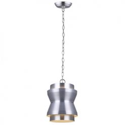 Promo ⭐ Patriot Lighting® Xola Brushed Nickel 1-Light Pendant 👍