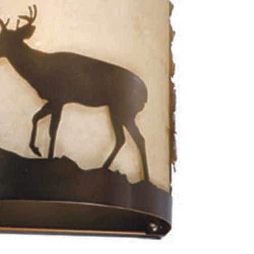 Cheap 🎁 Patriot Lighting® Deer 1-Light Burnished Bronze Indoor Wall Light 💯 4 Cheap 🎁 Patriot Lighting® Deer 1-Light Burnished Bronze Indoor Wall Light 💯 - Image 2