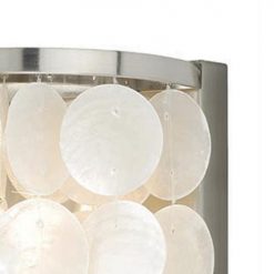 Top 10 🧨 Patriot Lighting® Shells Satin Nickel 1-Light Vanity Light 🛒 -Patriot Lighting Sales 351 5048 FG