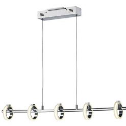 Cheapest 😍 Patriot Lighting Elegant Home Patriot Lighting® Elegant Home Clara 5-Light Chrome LED Island Light ✔️