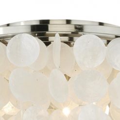 New 💯 Patriot Lighting® Elsa Satin Nickel 3-Light Flush Mount Ceiling Light ✔️ -Patriot Lighting Sales 351 8002 FG