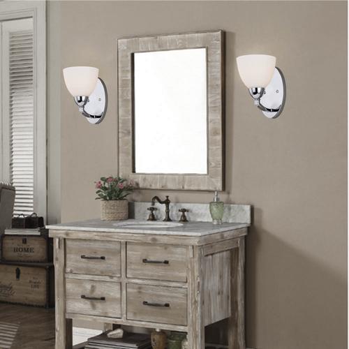 Hot Sale ✨ Patriot Lighting® Orion Chrome 1-Light Vanity Light 👏 5 Hot Sale ✨ Patriot Lighting® Orion Chrome 1-Light Vanity Light 👏 - Image 3
