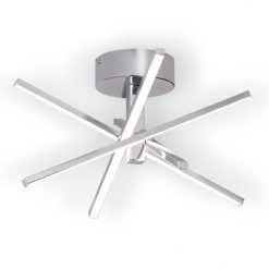 Buy 👍 Patriot Lighting® Norm Chrome Integrated LED Flush Mount Ceiling Light 🎉