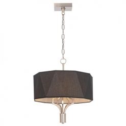 Outlet ⌛ Patriot Lighting® Hedeon Brushed Nickel 3-Light Pendant 🌟