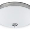 Hot Sale ❤️ Patriot Lighting® Legend Brushed Nickel Integrated LED Flush Mount Ceiling Light 🥰 -Patriot Lighting Sales 351 9141