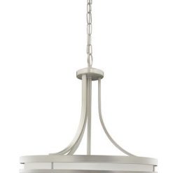 Discount ❤️ Patriot Lighting® Tanner Satin Nickel LED Pendant 🧨