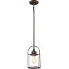 Best Sale ⌛ Patriot Lighting® Resto Imperial Bronze 1-Light Mini Pendant 🌟