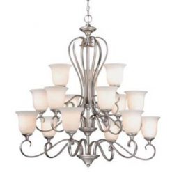 Flash Sale 💯 Patriot Lighting® Riviera 15-Light Antique Pewter Chandelier 🛒