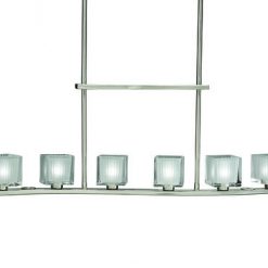 Best reviews of 🎁 Patriot Lighting® Glacial 36" Brushed Nickel 6-Light Island Light 🥰