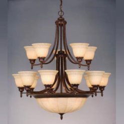 Top 10 👍 Patriot Lighting® Brussels 20-Light Aztec Bronze Chandelier 🤩