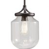 Discount 🔔 Patriot Lighting® Judd 13" Olde Bronze 1-Light Mini Pendant 👍 -Patriot Lighting Sales 3510598