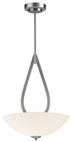 Budget 🌟 Patriot Lighting® Audrey 17-3/4" Brushed Nickel Transitional 3-Light Pendant ⭐ 3 Budget 🌟 Patriot Lighting® Audrey 17-3/4" Brushed Nickel Transitional 3-Light Pendant ⭐