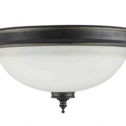 Best Pirce ❤️ Patriot Lighting® Cacie Bronze LED Flush Mount Ceiling Light 2 Pack 👏 -Patriot Lighting Sales 3514725 P RS