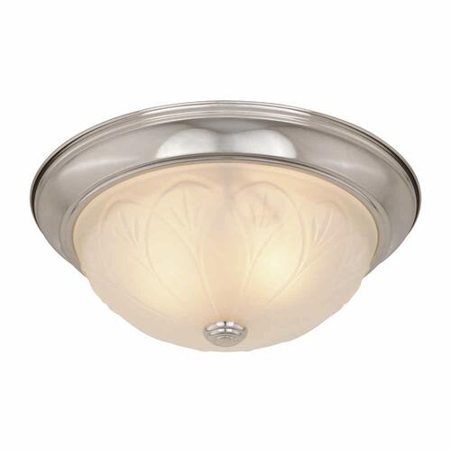 Promo 🤩 Patriot Lighting® Cary Satin Nickel 2-Light Flush Mount Ceiling Light - 2 Pack 🌟 3 Promo 🤩 Patriot Lighting® Cary Satin Nickel 2-Light Flush Mount Ceiling Light - 2 Pack 🌟