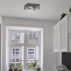 Outlet 🤩 Patriot Lighting® Gaven Matte Black 2-Light Flush Mount Ceiling Light - 2 Pack 😀 9 Outlet 🤩 Patriot Lighting® Gaven Matte Black 2-Light Flush Mount Ceiling Light - 2 Pack 😀 -Patriot Lighting Sales 3514748 Alt3