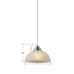Hot Sale 💯 Patriot Lighting® Maddie Brushed Nickel Swag Pendant 🔔 -Patriot Lighting Sales 3514760Dimensions